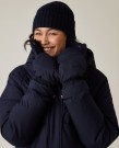 LEXINGTON Lang dunparkas – mørk blå thumbnail