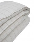 LEXINGTON Hotel Flanell Dynetrekk Hvit/Lys Beige 200x220cm  thumbnail