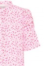 ICHI Qwin Bluse – Rosa blomster print thumbnail