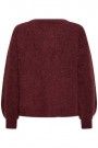 ICHI Marita Strikket Cardigan Burgunder thumbnail