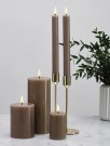 LED-kubbelys, 9 cm beige thumbnail