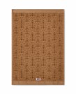 LEXINGTON Velourhåndkle med ornamentmønster – Fudge 50x70cm thumbnail