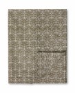 LEXINGTON Jacquardvevd bomullsduk med ornament – Beige/Dark Olive 150x250cm thumbnail