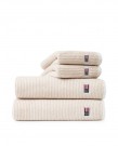 LEXINGTON Original Håndkle White/Tan Striped 50x70cm thumbnail