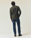LEXINGTON Casual rutet flanellskjorte, grønn multi-check thumbnail