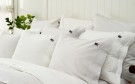 LEXINGTON Pin Point Dynetrekk Beige/Hvit 140x220cm thumbnail