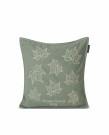 LEXINGTON Brodert Putetrekk m/bladmotiv, Lin/Bomull thumbnail