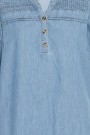 ICHI Ancey Denim Kjole – Light Blue thumbnail