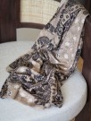 7 DAYS Paisley skjerf – Beige thumbnail