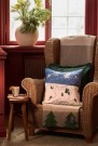 LEXINGTON Tree jacquard-pledd i resirkulert ull 130×170 cm thumbnail