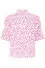 ICHI Qwin Bluse – Rosa blomster print thumbnail