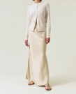 LEXINGTON Satengskjørt, Lys Beige thumbnail