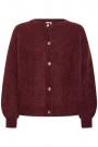 ICHI Marita Strikket Cardigan Burgunder thumbnail