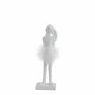 LENE BJERRE Semilla Påskehare med Fjær 26,8 cm Hvit thumbnail