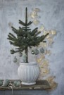 LENE BJERRE Norille julekule 9 cm. støvet grønn thumbnail