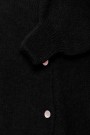 ICHI Marita Strikket Cardigan Svart thumbnail
