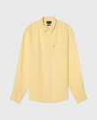 LEXINGTON Linskjorte – casual fit, gul thumbnail