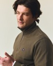 LEXINGTON Genser med zip, Kakigrønn thumbnail