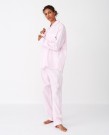 LEXINGTON Pysjamas Unisex Rosa/Hvit  thumbnail