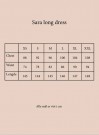 SECRETS BY B Sara lang rosa blomstrete kjole thumbnail