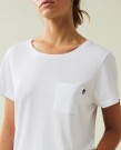 LEXINGTON Ashley Jersey T-skjorte Hvit thumbnail
