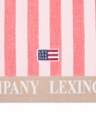 LEXINGTON Velour Strandhåndkle Beige/Hvit/Rosa 100x180cm thumbnail