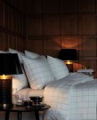 LEXINGTON Hotel Flanell Dynetrekk Hvit/Lys Beige 140x220cm  thumbnail