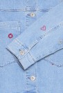 ICHI Jaella JA – Denimjakke med hjertebroderier thumbnail