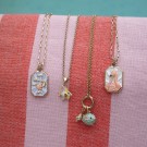 A&C Oslo Halvlangt kjede med charms – Aquatic thumbnail