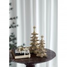 LENE BJERRE Serafina juletre, 21cm – Light Gold thumbnail