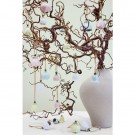 LENE BJERRE Dehlia blomster hengepynt, gul, 2pk thumbnail