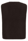ICHI – Nandy Teddyvest med knapper – Mørk brun thumbnail