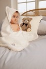 LEXINGTON Baby Badehåndkle Hvit/Blå thumbnail