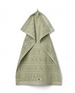 LEXINGTON Velour jacquardhåndkle med logo, Vintage Green 50x70cm thumbnail