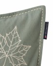 LEXINGTON Brodert Putetrekk m/bladmotiv, Lin/Bomull thumbnail