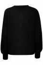 ICHI Marita Strikket Cardigan Svart thumbnail