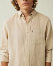 LEXINGTON Casual Linskjorte Beige thumbnail