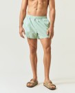 LEXINGTON Badeshorts grønn/hvit stripet thumbnail