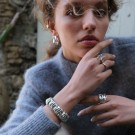 A&C Oslo Armbånd Crease – Sølv thumbnail