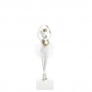 LENE BJERRE Salinna mus 25,5cm hvit/gull thumbnail