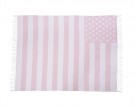 LEXINGTON Baby Flag Sengeteppe Rosa thumbnail