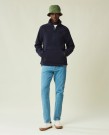 LEXINGTON Nate anorakk blå fleece thumbnail