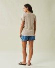 LEXINGTON Ashley Jersey T-skjorte Beige thumbnail