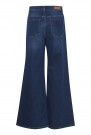 ICHI Twiggy wide – Mørkeblå jeans med vide ben thumbnail