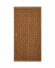 LEXINGTON velourhåndkle med ornamentmønster – Fudge 70x130cm thumbnail