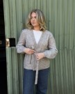 RÊVE Caroline Wrap Cardigan –  Walnut i ull og mohair thumbnail