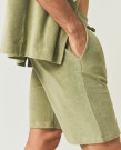 LEXINGTON Frottéshorts, grønn thumbnail