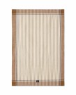 LEXINGTON Stripete kjøkkenhåndkle i lin og bomull – Fudge/White 50x70cm thumbnail