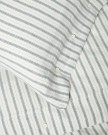 LEXINGTON Flanell sengesett – Hvit/Grønn/Beige 200x220cm thumbnail