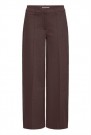 ICHI Kate Office long - brun bukse med søm thumbnail